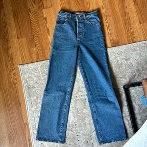 Levi’s Ribcage Straight Ankle Jeans Jazz Pop
